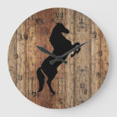 Uhr der Pferdewand anzeigen (Vorderseite)