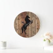 Uhr der Pferdewand anzeigen (Zuhause)