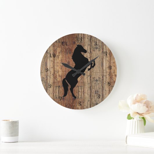 Uhr der Pferdewand anzeigen (Zuhause)