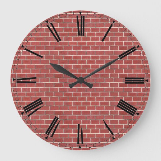 Uhr der Rotziegelmauer (Vorderseite)