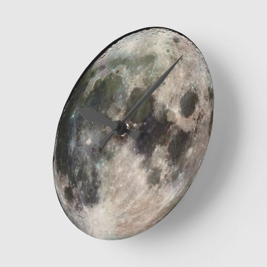 Uhr der "Round Moon Face Wall" (Winkel)