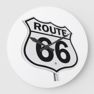 Uhr der Route 66.