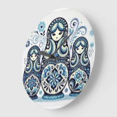 Uhr der russischen Puppenmauer (Winkel)