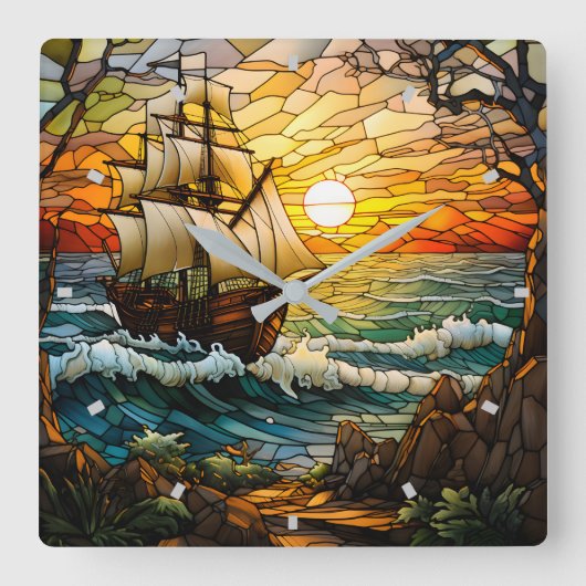 Uhr der Schiffswand (Vorderseite)