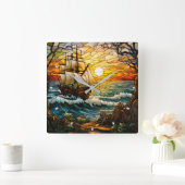 Uhr der Schiffswand (Zuhause)