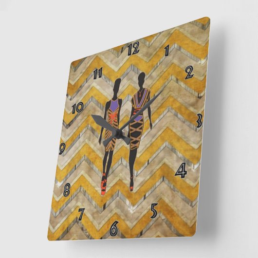 Uhr der Silhouette (Winkel)