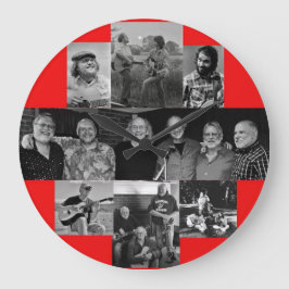 Uhr der Sonnenschutzmauer