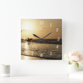 Uhr der Surfer (Zuhause)