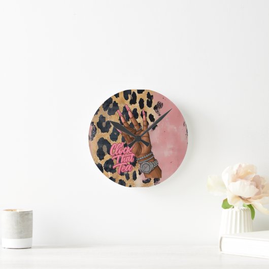 Uhr der Teewall-Uhr (Zuhause)