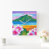 Uhr der Tropenkunst (Zuhause)