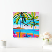 Uhr der Tropenkunst (Zuhause)