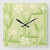 Uhr der Wand im japanischen Stil (Vorderseite)