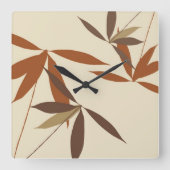 Uhr der Wand im japanischen Stil (Vorderseite)