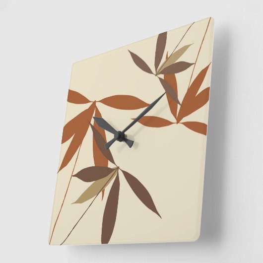 Uhr der Wand im japanischen Stil (Winkel)