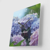 Uhr des Hydrangea-2385 fertigen besonders an oder (Winkel)