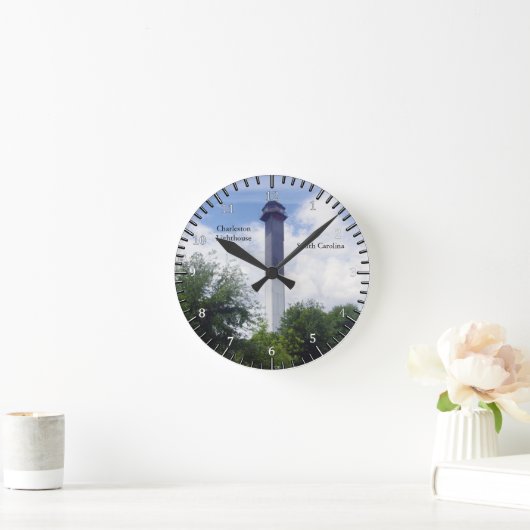 Uhr des Leuchtturms Charleston (Zuhause)