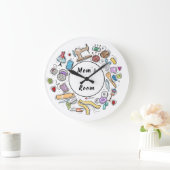 Uhr des personalisierten Fahrrads (Zuhause)