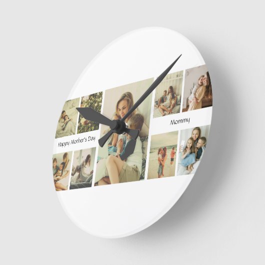 Uhr des personalisierten Muttertags (Winkel)