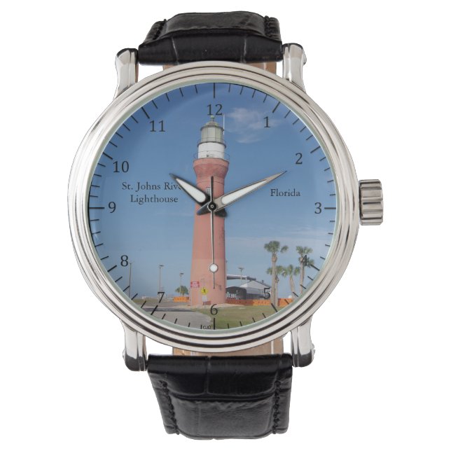 Uhr des St. Johns River Lighthouse (Vorderseite)