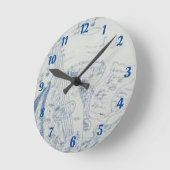 Uhr - Design des Musikinstruments (Winkel)