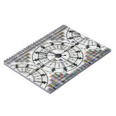 Uhr-Design-Notebook Notizblock (Linke Seite)