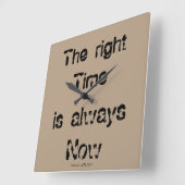 Uhr "Die richtige Zeit" (Winkel)