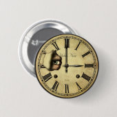 Uhr, die ringsum Knöpfe aufpasst Button (Vorne & Hinten)