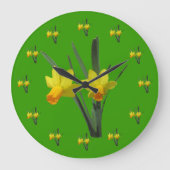 Uhr - düstere Blüten (Vorderseite)