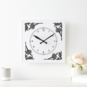 Uhr - Eckriegel von Blätter (Zuhause)