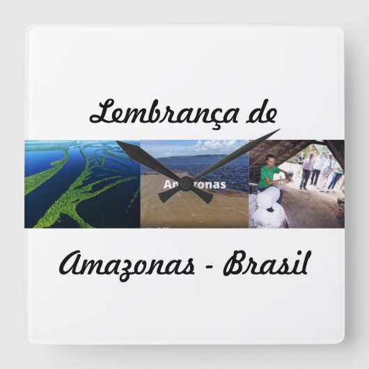 Uhr Erinnerung an Amazonas (Vorderseite)