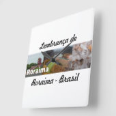 Uhr Erinnerung an Roraima Brasilien (Winkel)