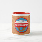 UHR Felsen-Kunst-Tasse Tasse (Zentrum)