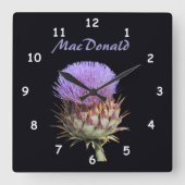 Uhr - Flecken mit Name (Vorderseite)