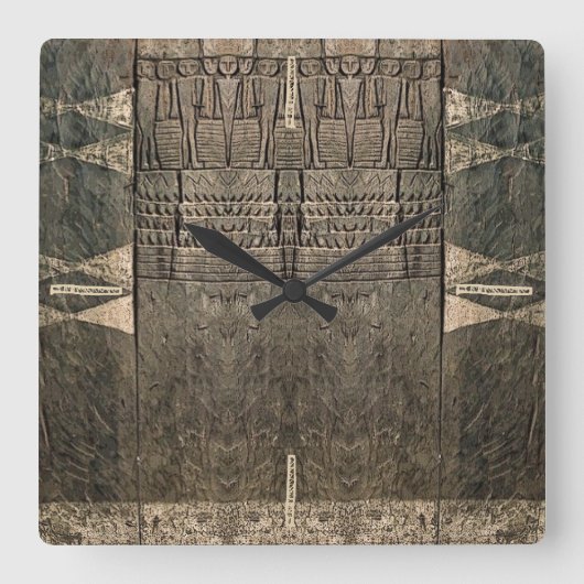 Uhr für afrikanische Kunst (Vorderseite)