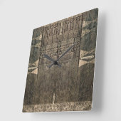 Uhr für afrikanische Kunst (Winkel)