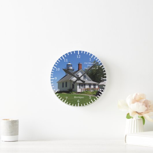 Uhr für alte Mission Point Lighthouse (Zuhause)