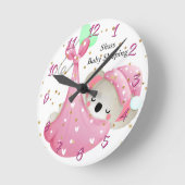 Uhr für Baby Girls Room (Winkel)