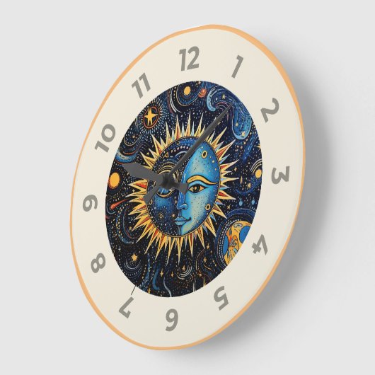 Uhr für das Sonnensystem (Winkel)