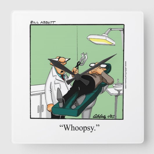 Uhr für den medizinischen Spaß (Vorderseite)