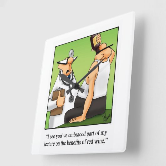 Uhr für den medizinischen Spaß (Winkel)