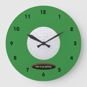Uhr für die Gestaltung der Golf-Bag-Wand
