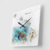 Uhr für die Hawaiian Nautical Map (Winkel)