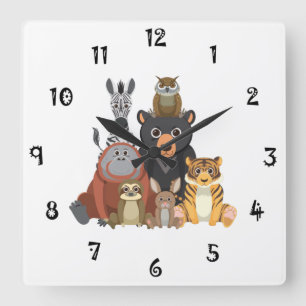 Uhr für die Sammlung von Tierspuren