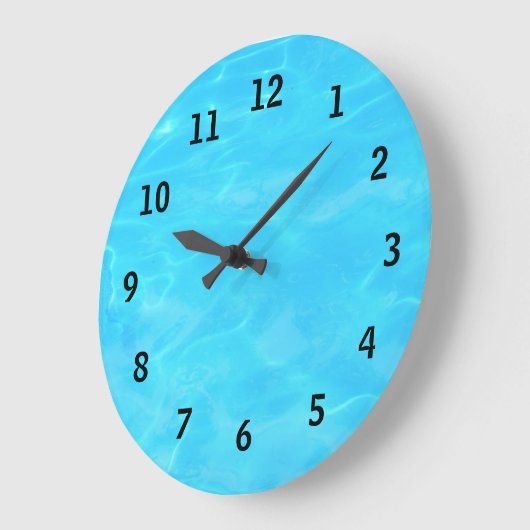 Uhr für die Zeit am Pool (Winkel)
