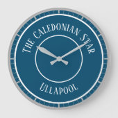 Uhr für ein Boot. Schiffsuhr (Vorderseite)