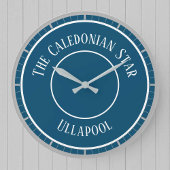 Uhr für ein Boot. Schiffsuhr