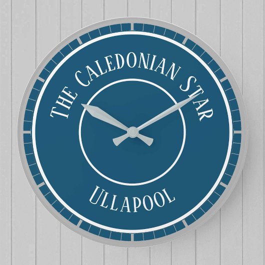 Uhr für ein Boot. Schiffsuhr