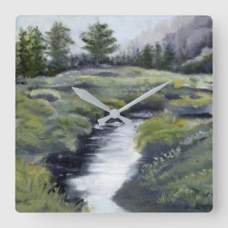 Uhr für Feuchtgebiete an der Küste