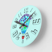 Uhr für Kinderzimmer (Winkel)