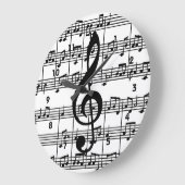 Uhr für musikalisches Design (Winkel)